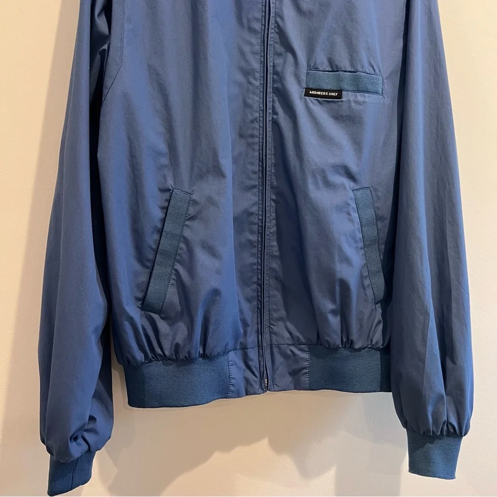 Members Only full zip bomber‎ jacket mens size 42L